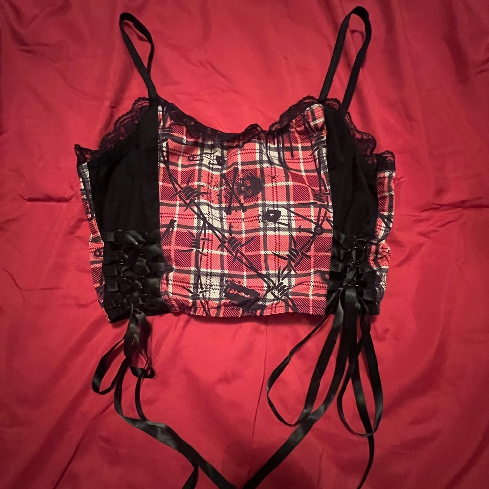 Current Mood Lust or Envy Corset Top